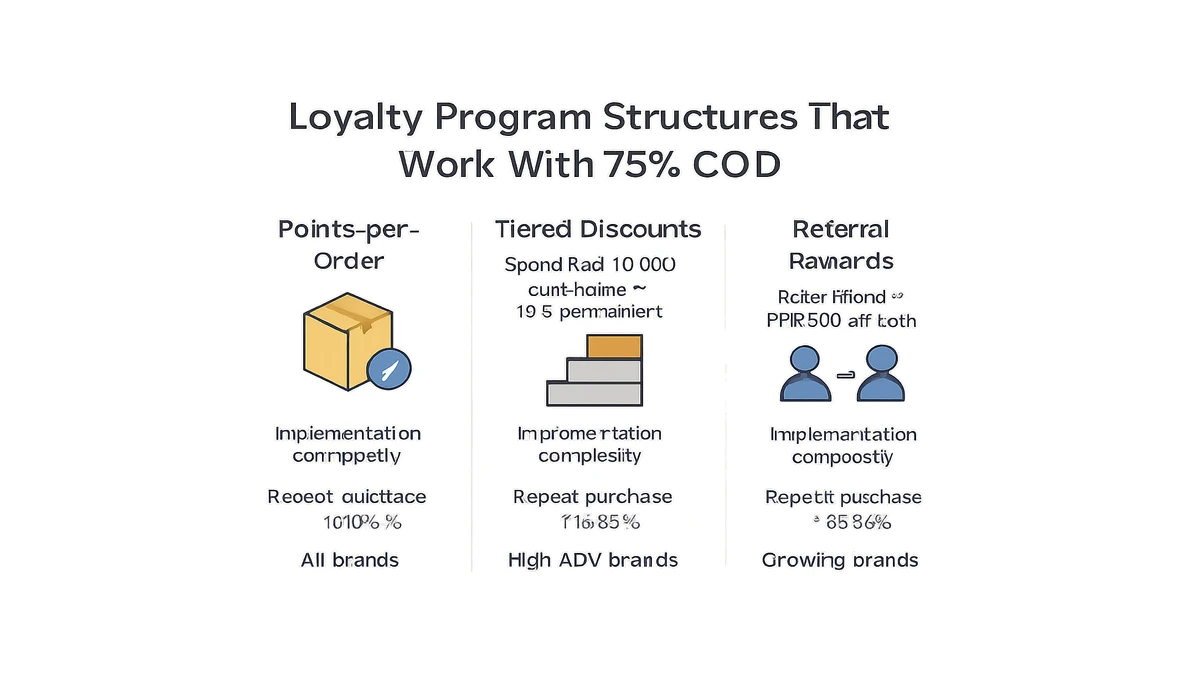 Infographic: Loyalty program structures compared for Pakistani ecommerce