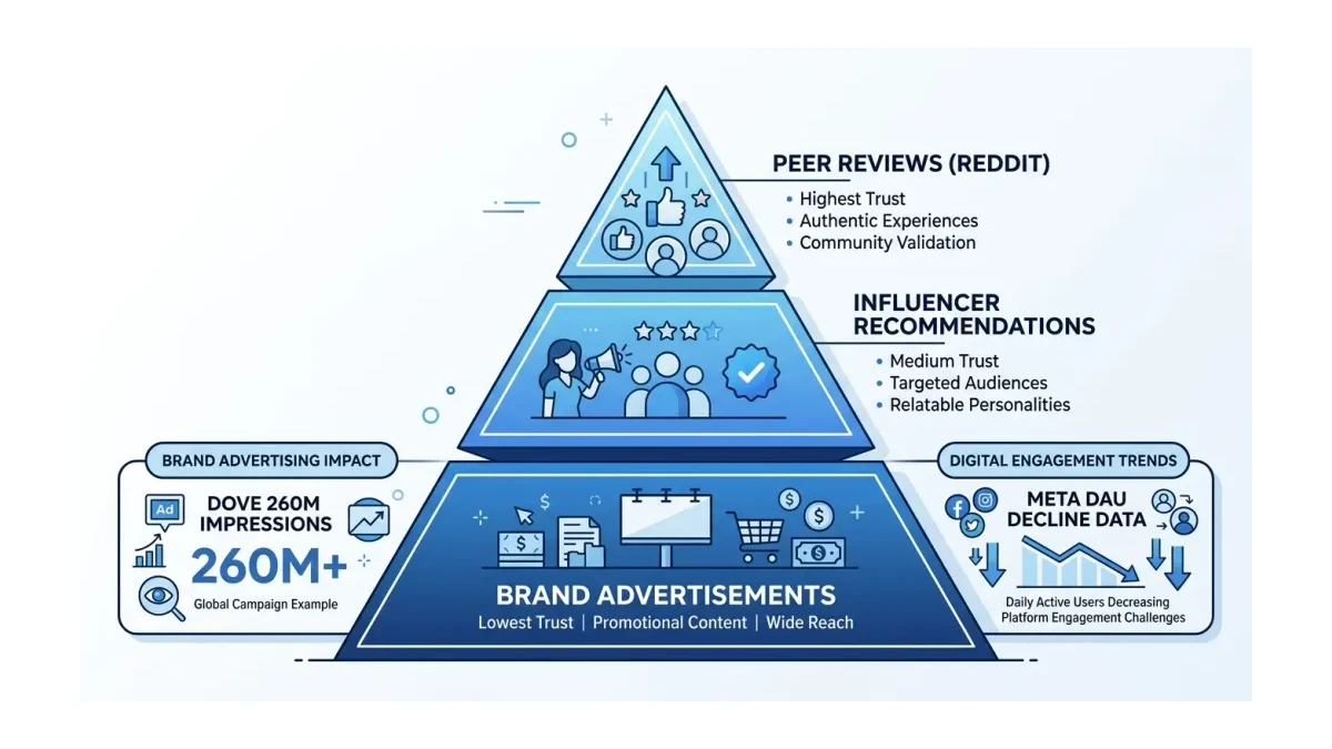 Infographic: Trust hierarchy of content formats for Pakistani consumers