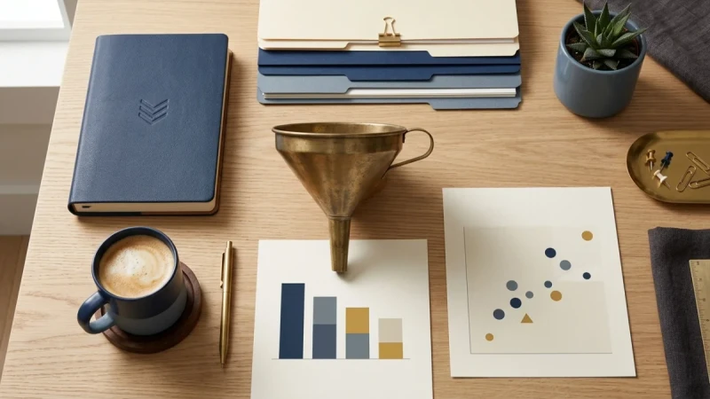 B2B Lead Qualification Funnel for an Islamabad Management Consultancy campaign results dashboard
