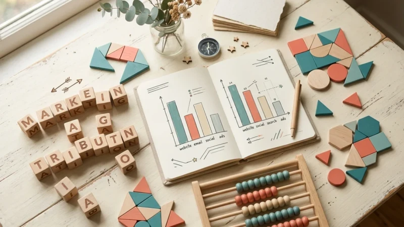 Data-Driven Attribution for a Karachi STEM-Toys Ecommerce Brand campaign results dashboard
