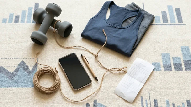 Marketing Attribution for a D2C Fitness Ecommerce Brand campaign results dashboard