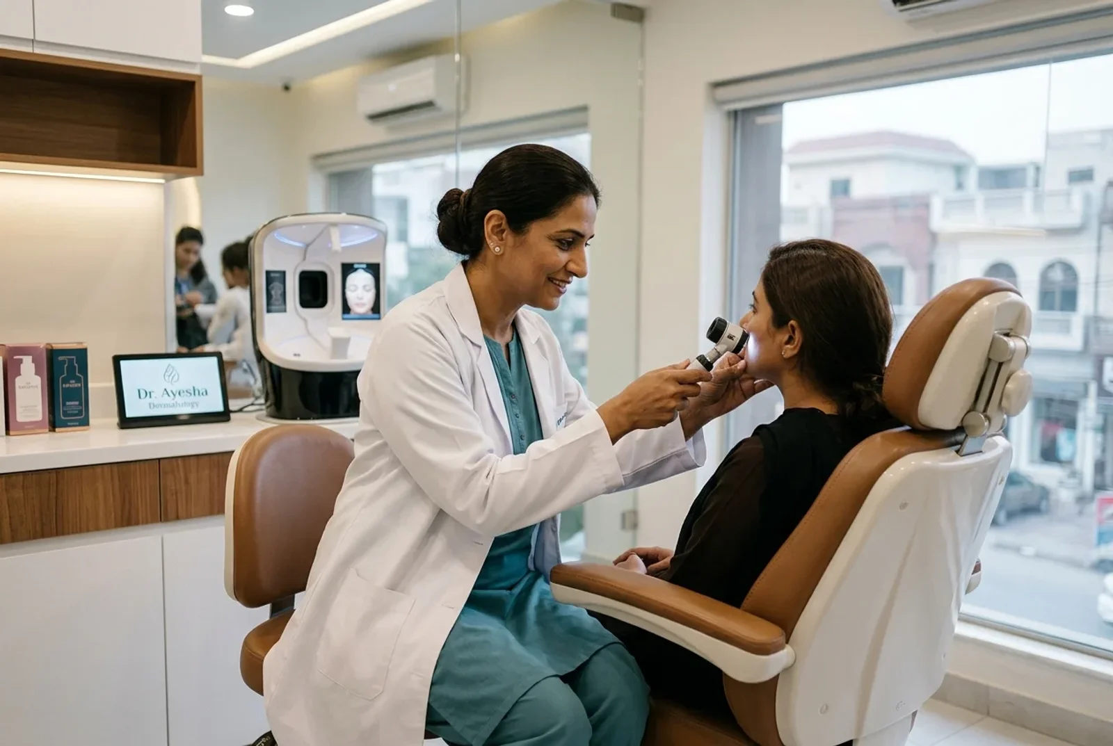 Digital Marketing for Dermatologists strategy, SEO, paid ads, and lead generation dashboard for Pakistan businesses