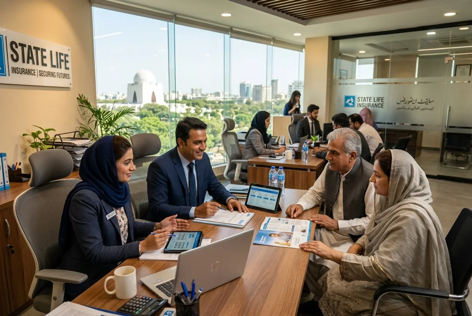 Digital Marketing for Insurance Companies strategy, SEO, paid ads, and lead generation dashboard for Pakistan businesses