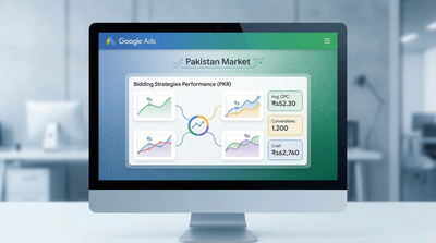 Google Ads Bidding Strategies in Pakistan for 2026