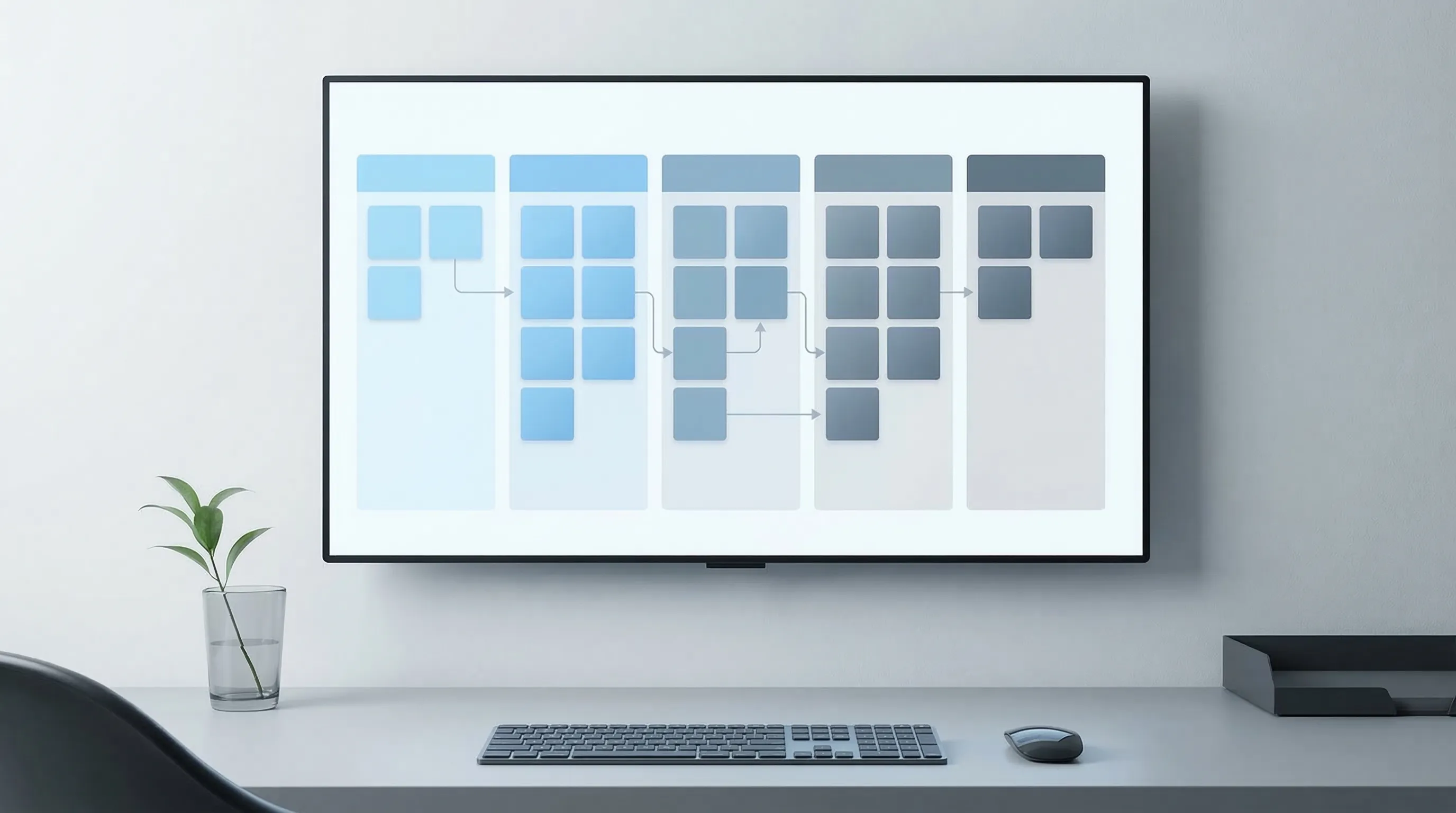 Landing Page Sprint Board example