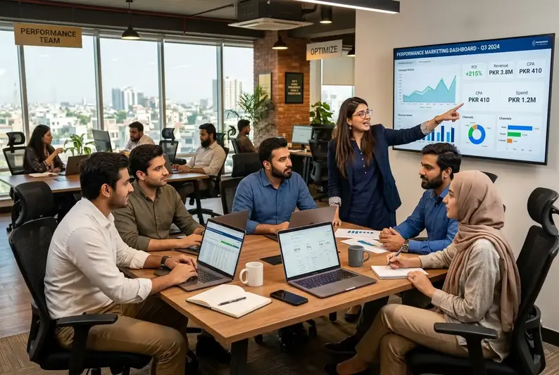 Performance Marketing Agency planning, dashboard, and workflow implementation