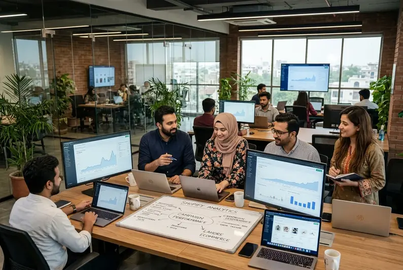 Shopify Marketing Agency planning, dashboard, and workflow implementation