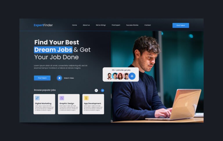 Custom Landing Page Design