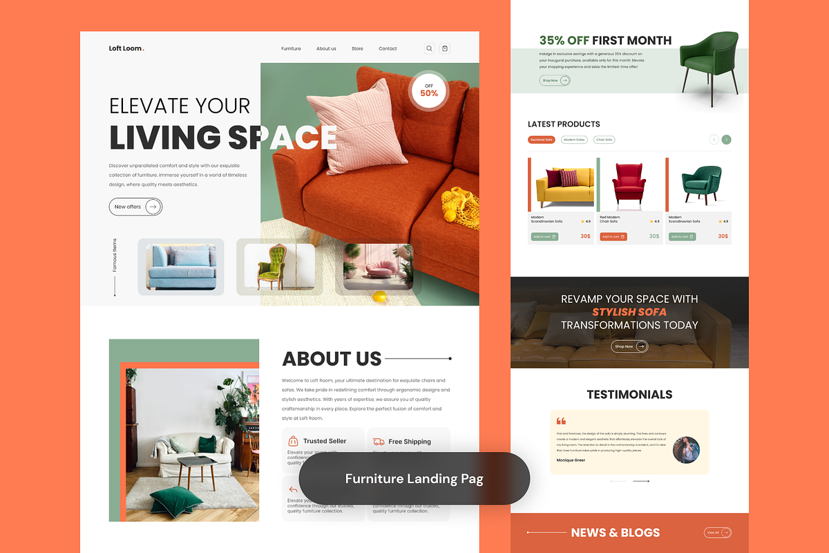 Custom Landing Page Design